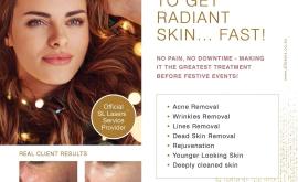 To Get Radiant Fast! Black Diamond laser- Brow tint & shape included N$750